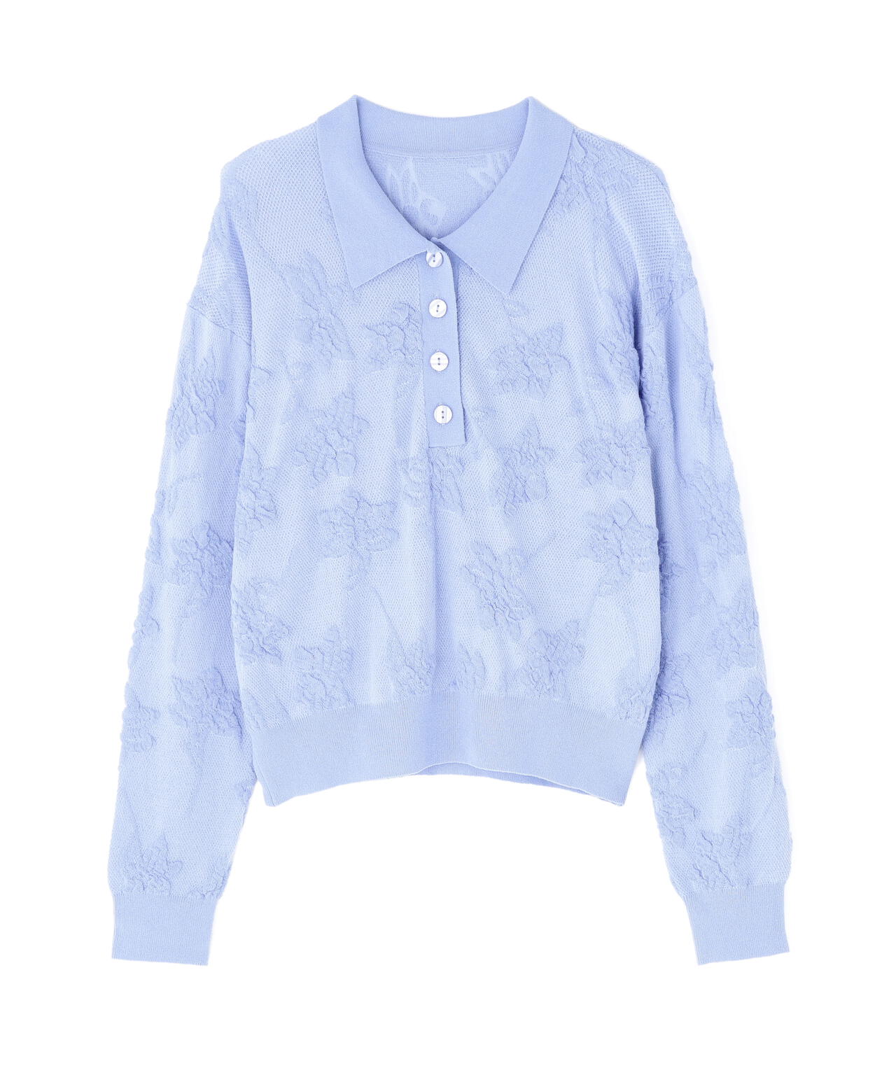 ジャガードレースポロ