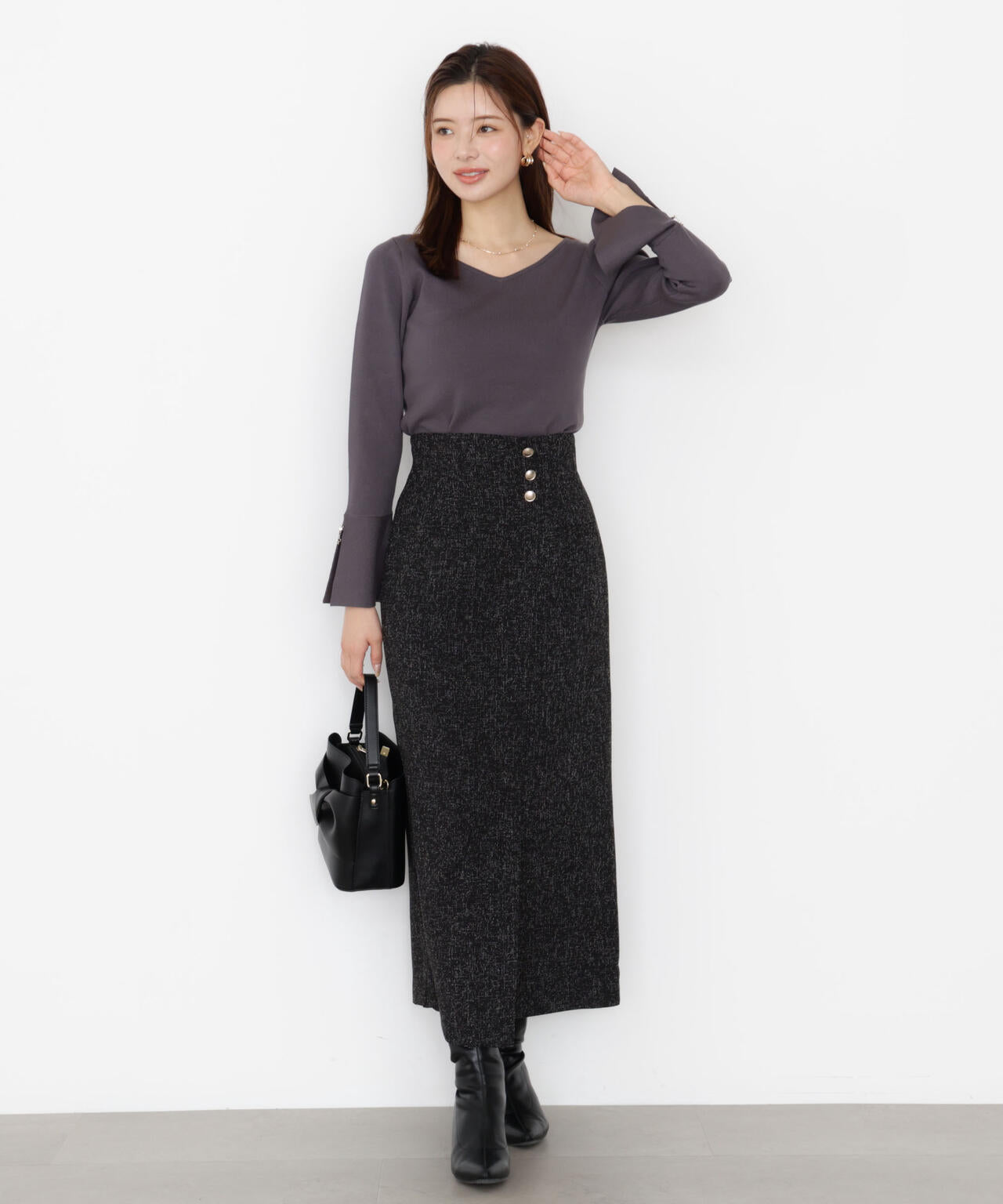 チャームスリーブニット | PROPORTION BODY DRESSING（プロポーション