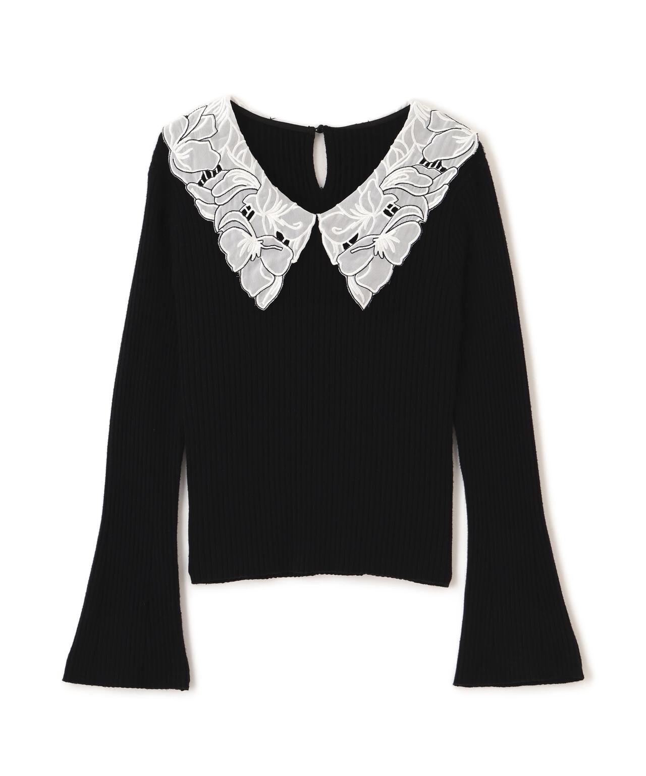 レース襟付きニット | PROPORTION BODY DRESSING（プロポーション