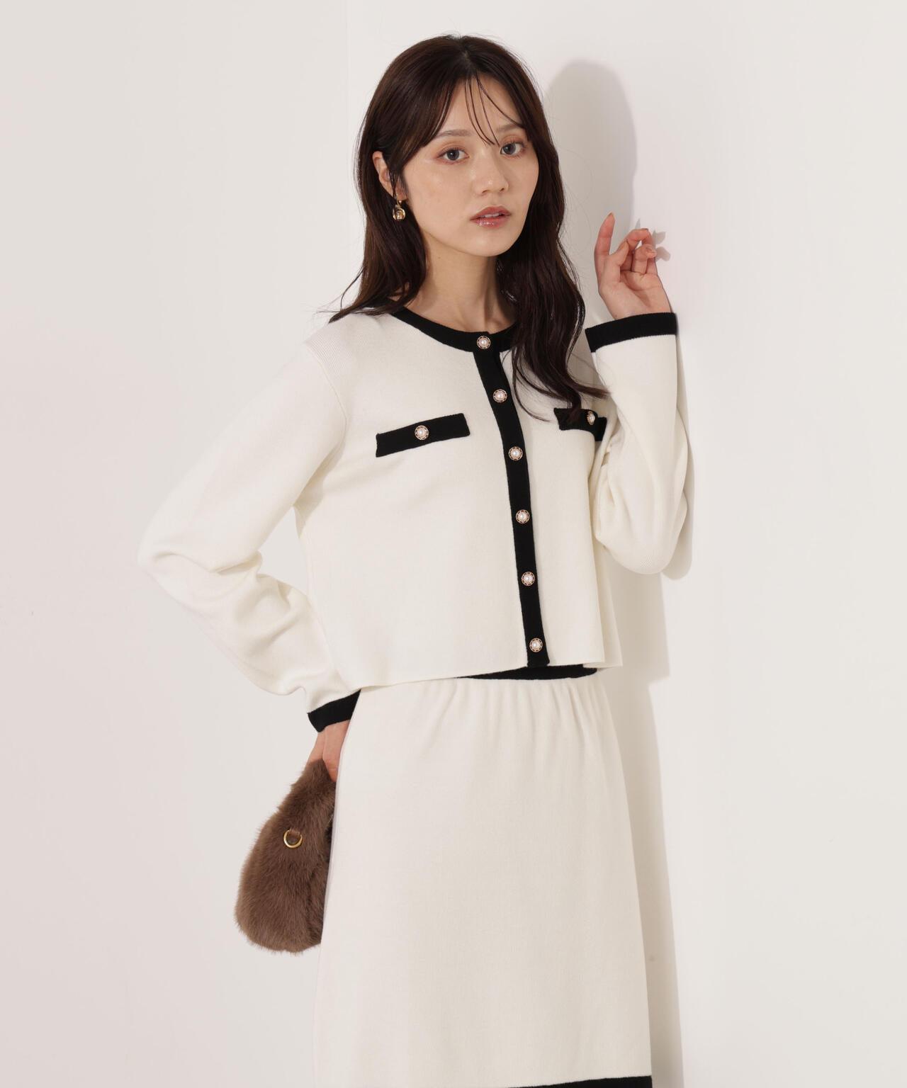 ニットジャケット