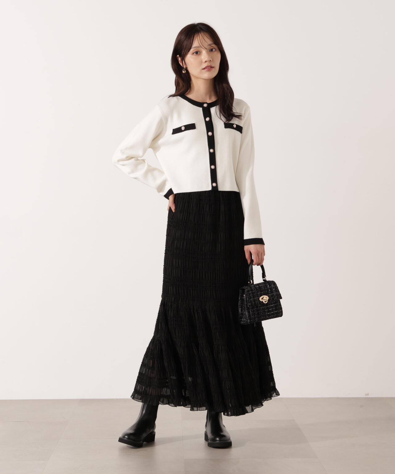 ニットジャケット