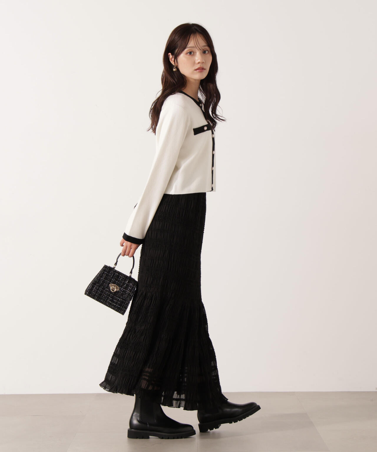 ニットジャケット