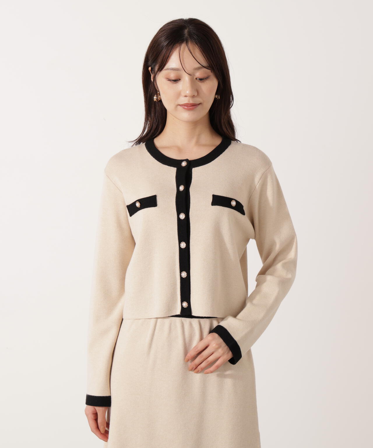 ニットジャケット