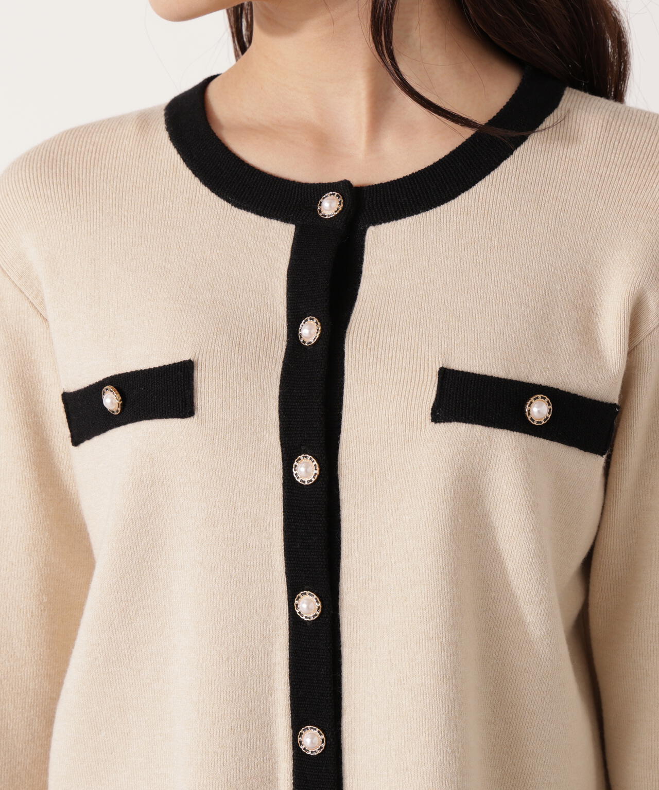 ニットジャケット