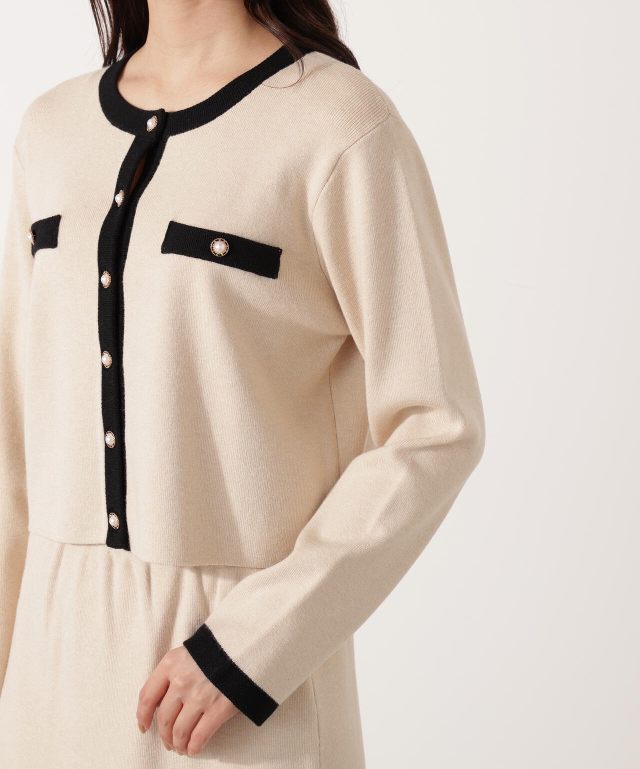 ニットジャケット