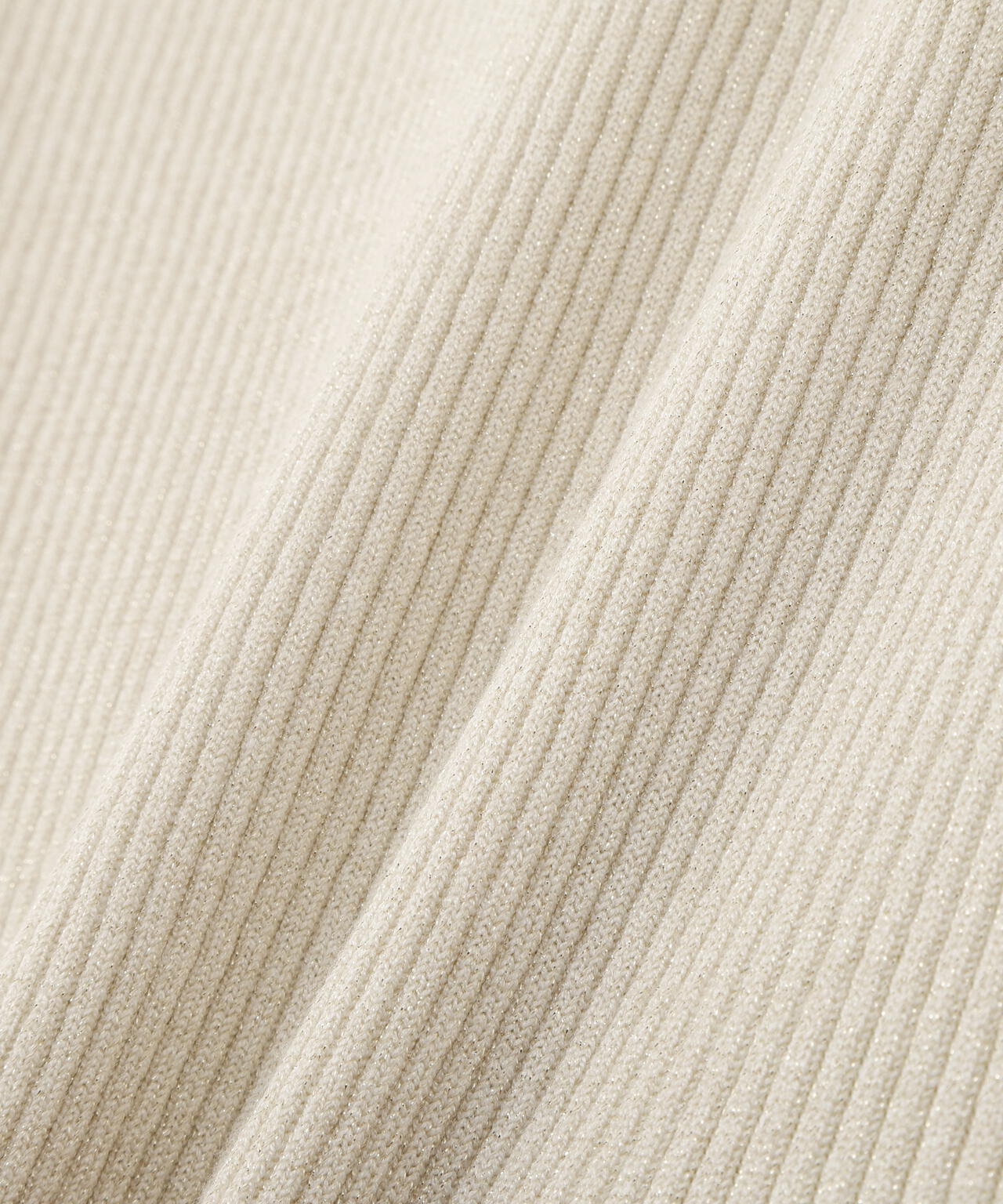 【松川星さん着用】＜ハンドウォッシャブル＞変わり編みリブニット