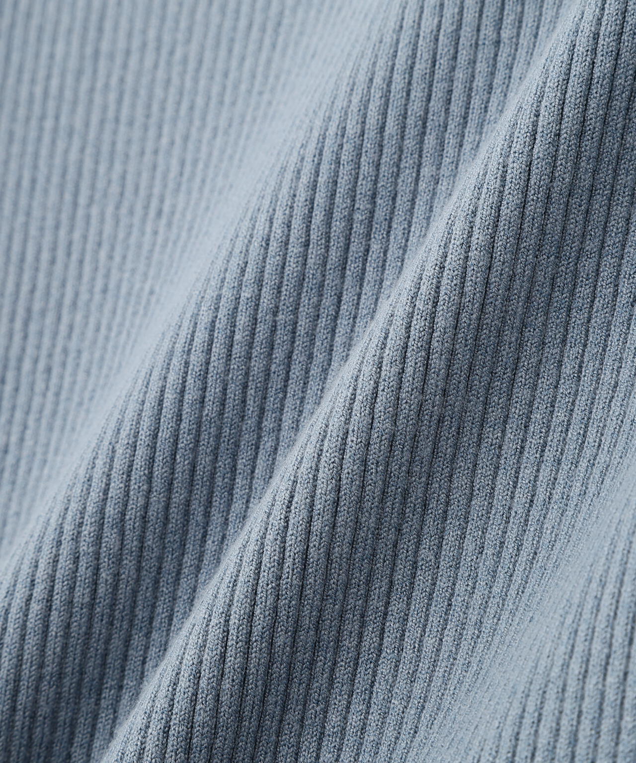 【松川星さん着用】＜ハンドウォッシャブル＞変わり編みリブニット