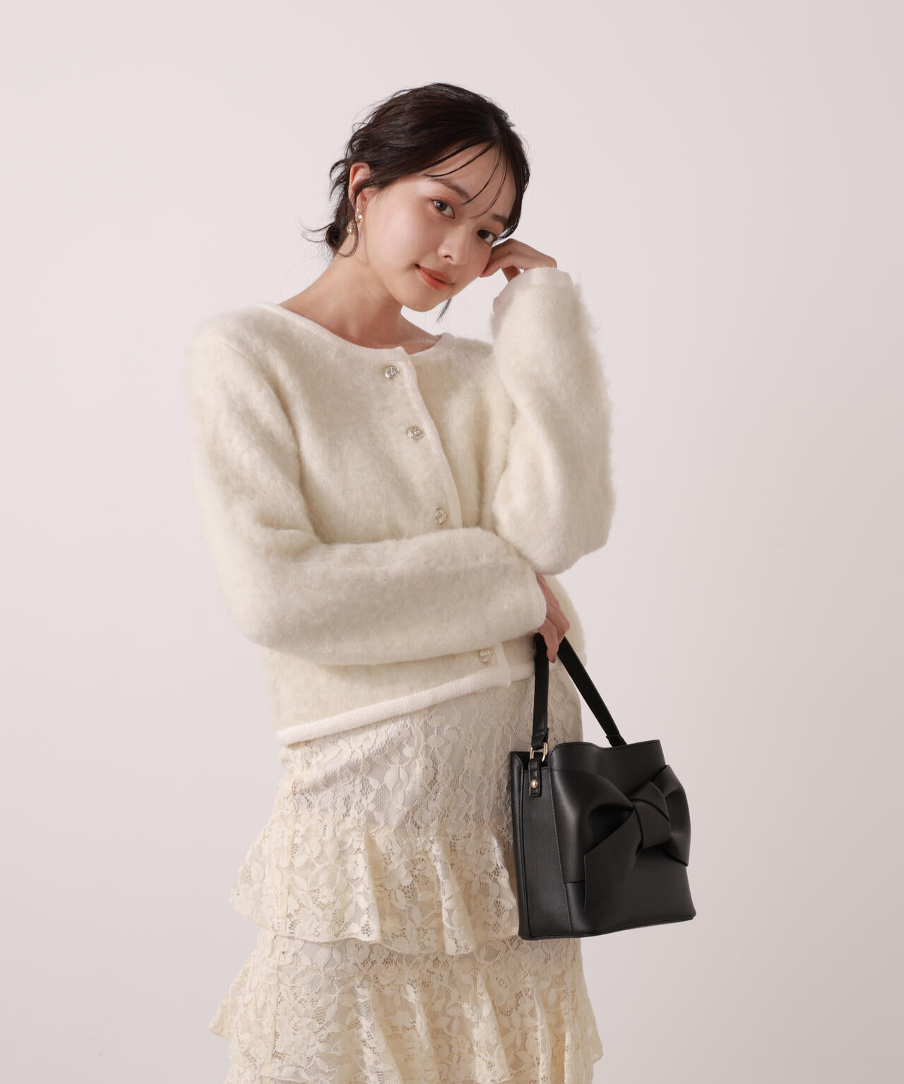 MISS SIXTY 刺繍ジップアップニットジャケット ヴァンソンエミレイユ ジップアップ ジャケット 8GG AZE