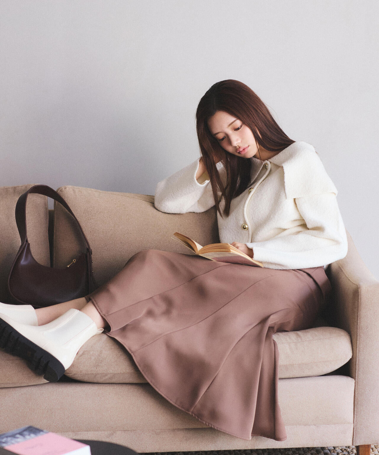 ビッグカラーカーディガン | PROPORTION BODY DRESSING