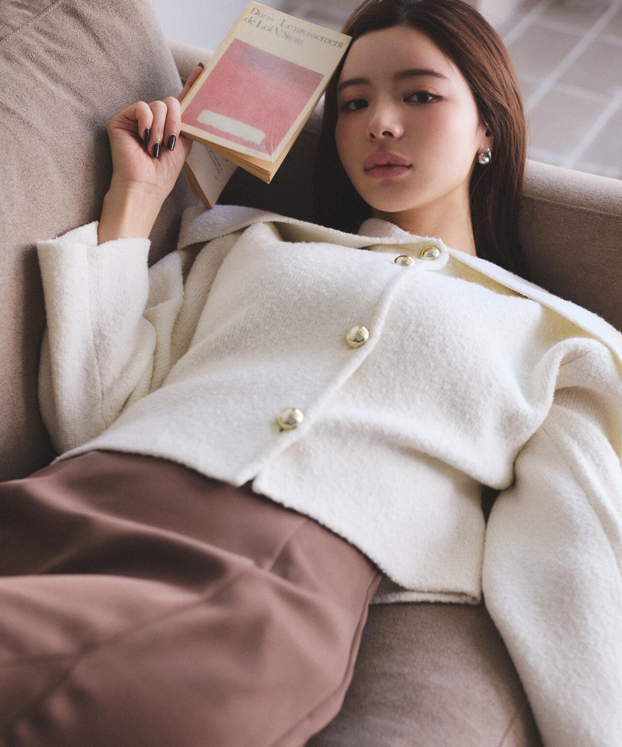 ビッグカラーカーディガン | PROPORTION BODY DRESSING