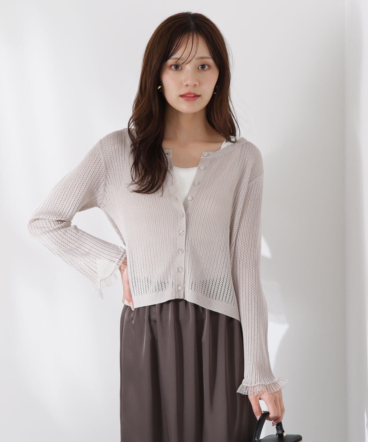 シアードッキングカーディガン