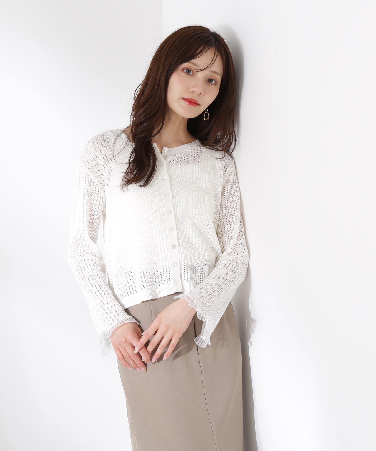 シアードッキングカーディガン