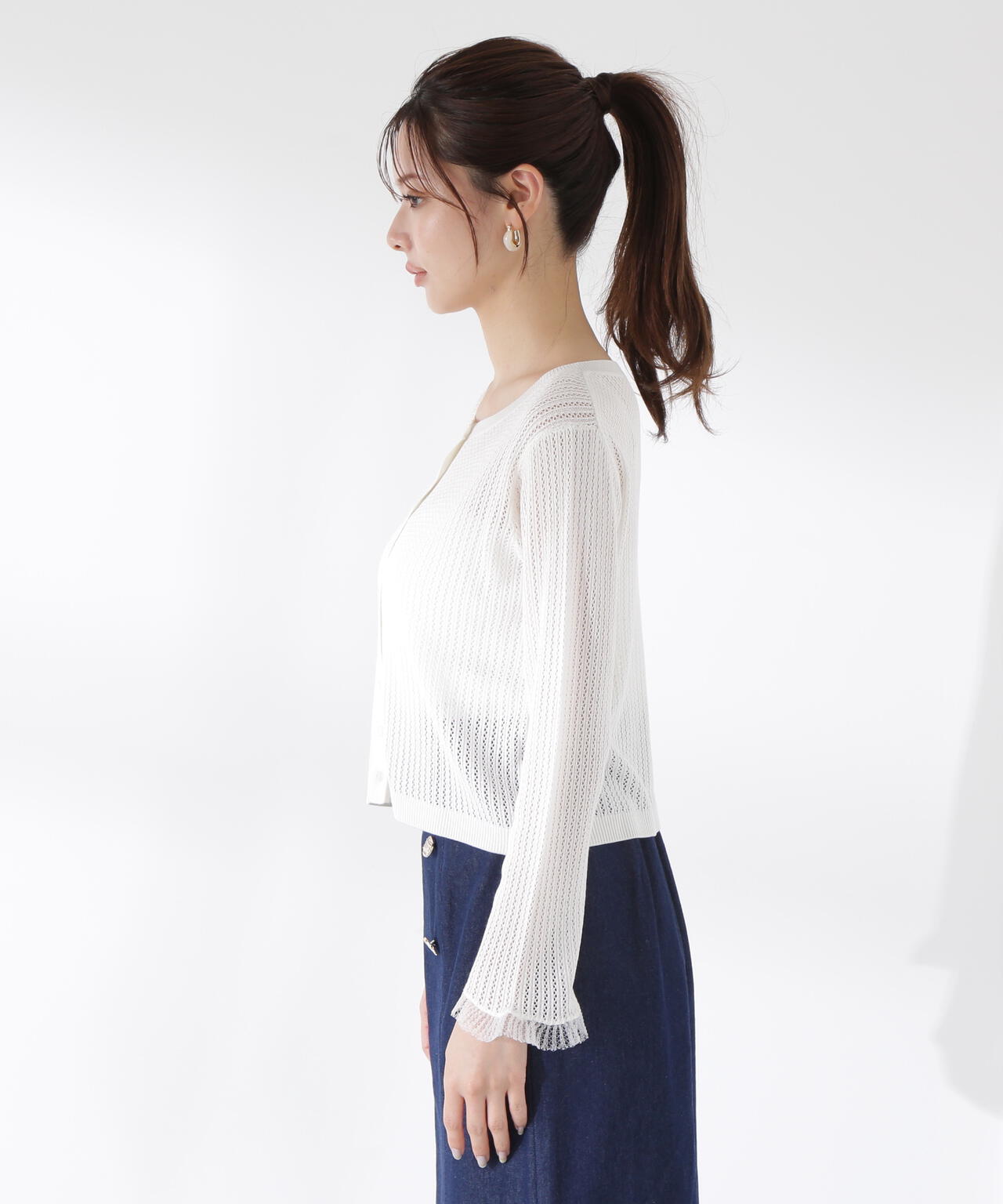 シアードッキングカーディガン