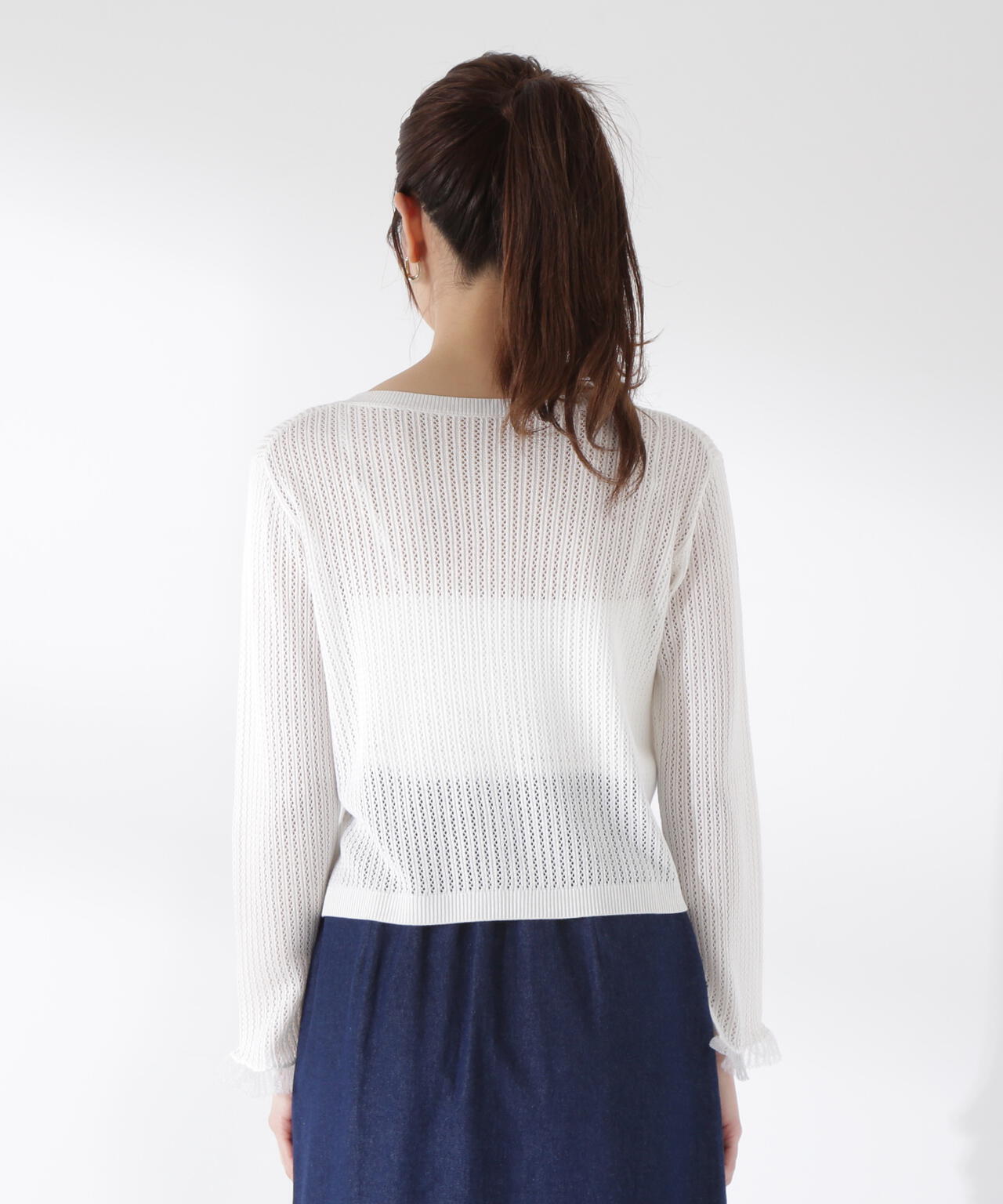 シアードッキングカーディガン