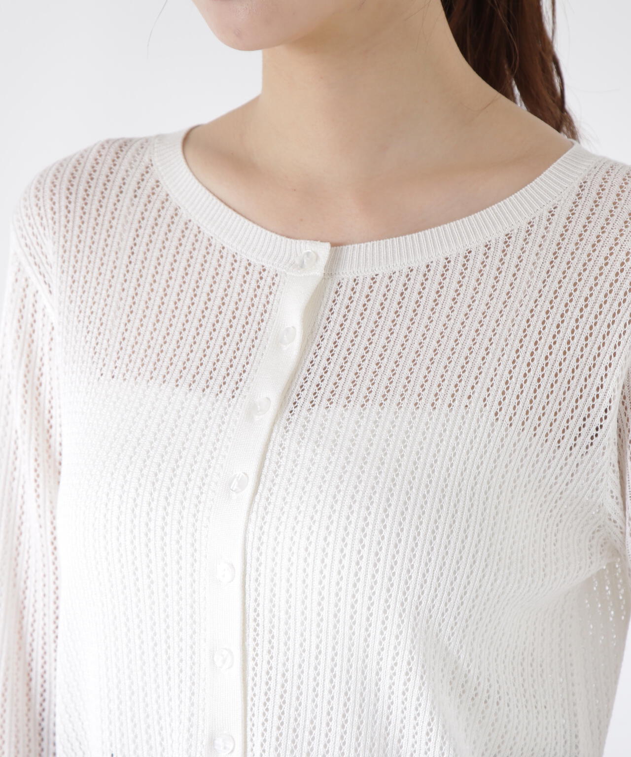 シアードッキングカーディガン