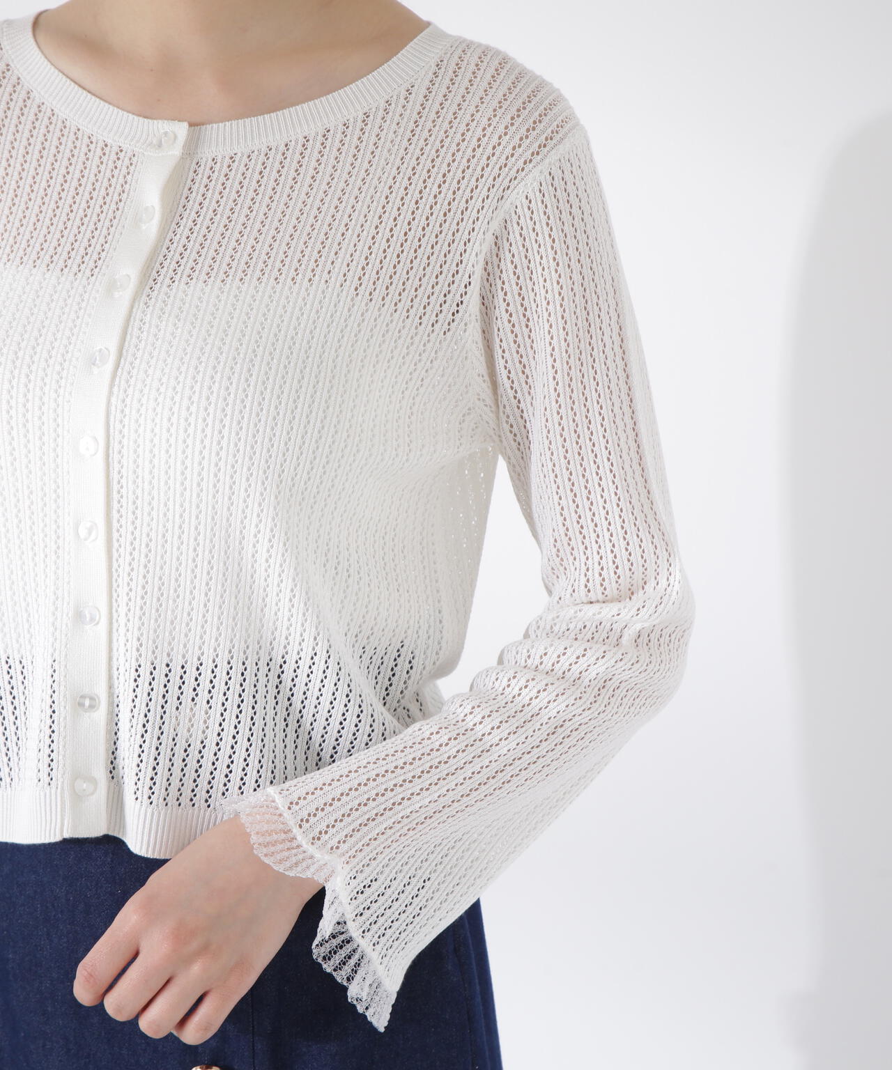 シアードッキングカーディガン