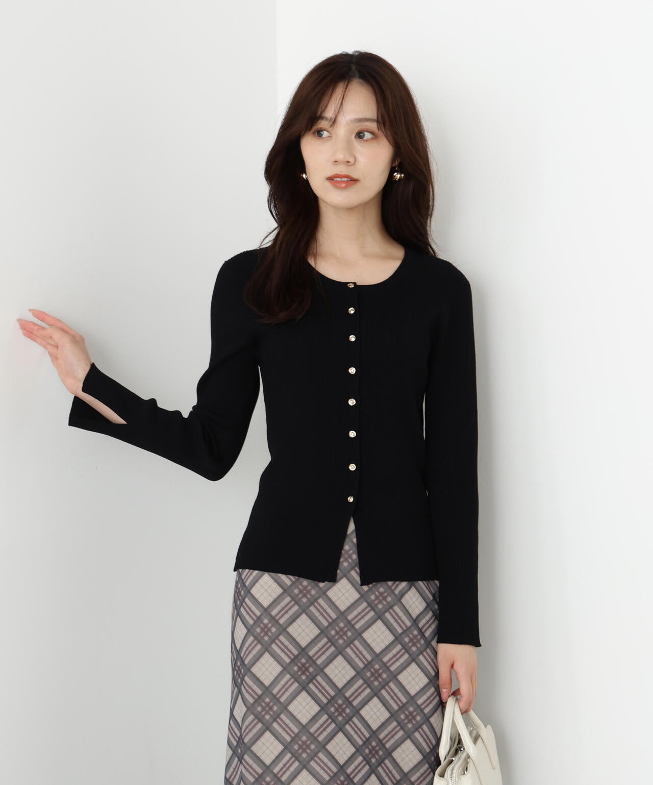 フロント釦カーディガン | PROPORTION BODY DRESSING