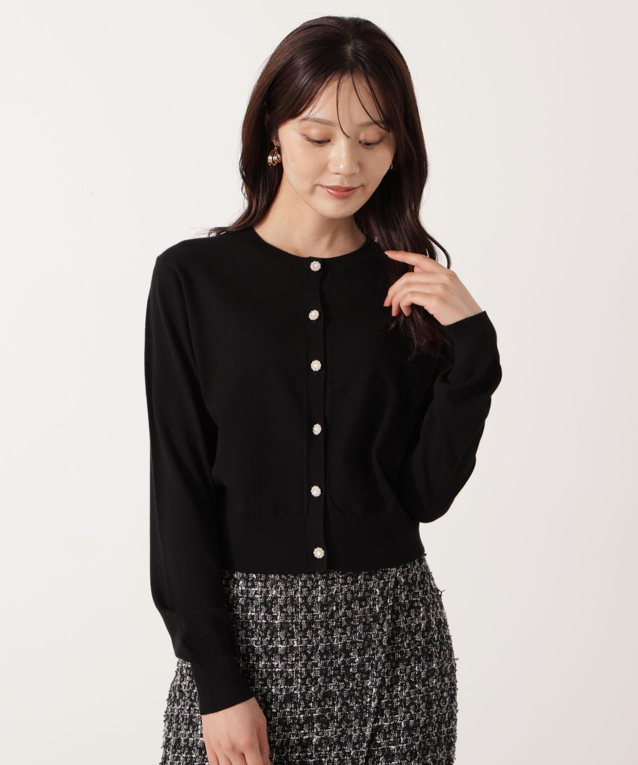 『ukkari082』さん専用 ジオメトリックジャガードクルーネックロンT｜メンズファッション通販