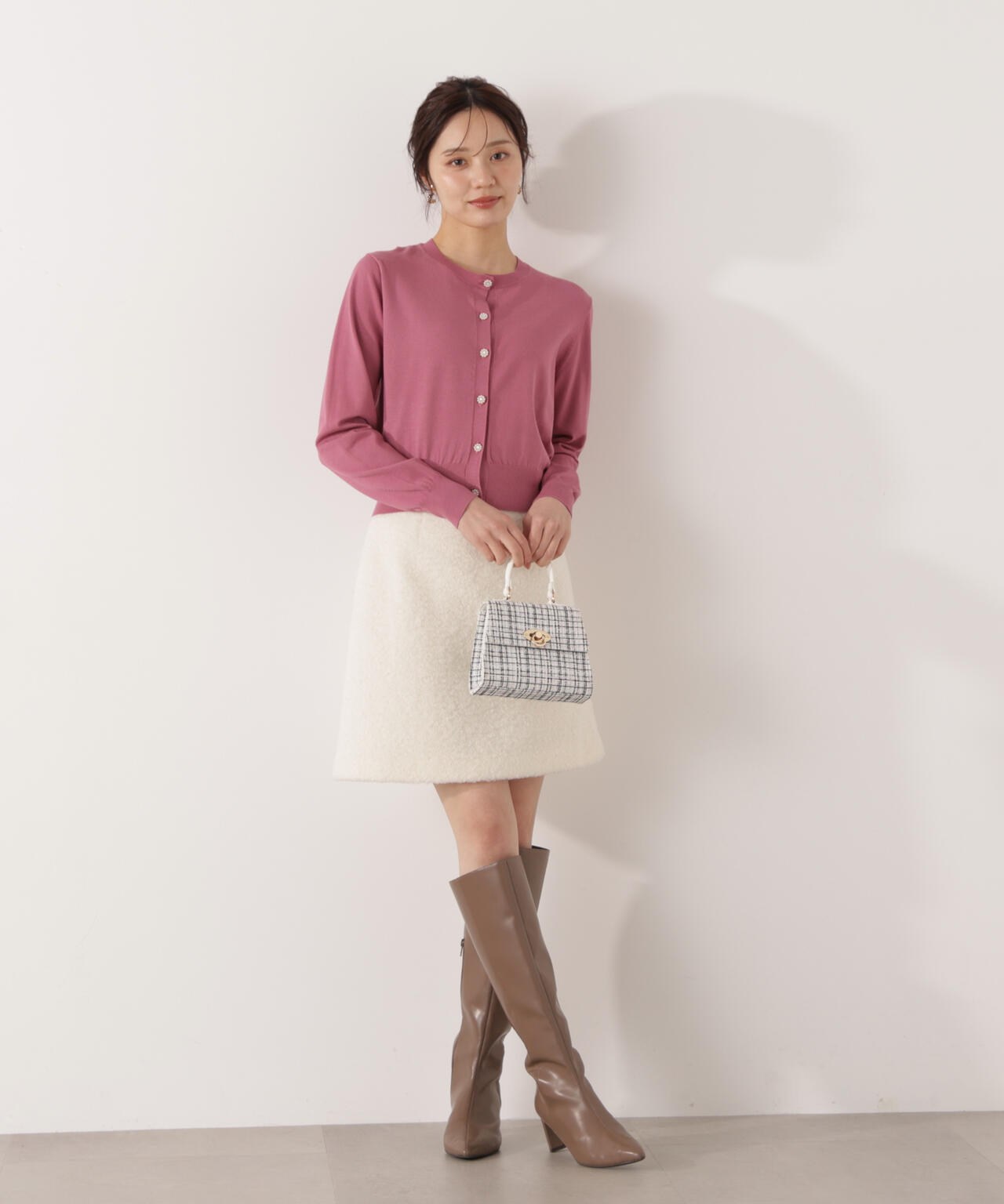 ウォッシャブル＞キラ釦カーディガン | PROPORTION BODY