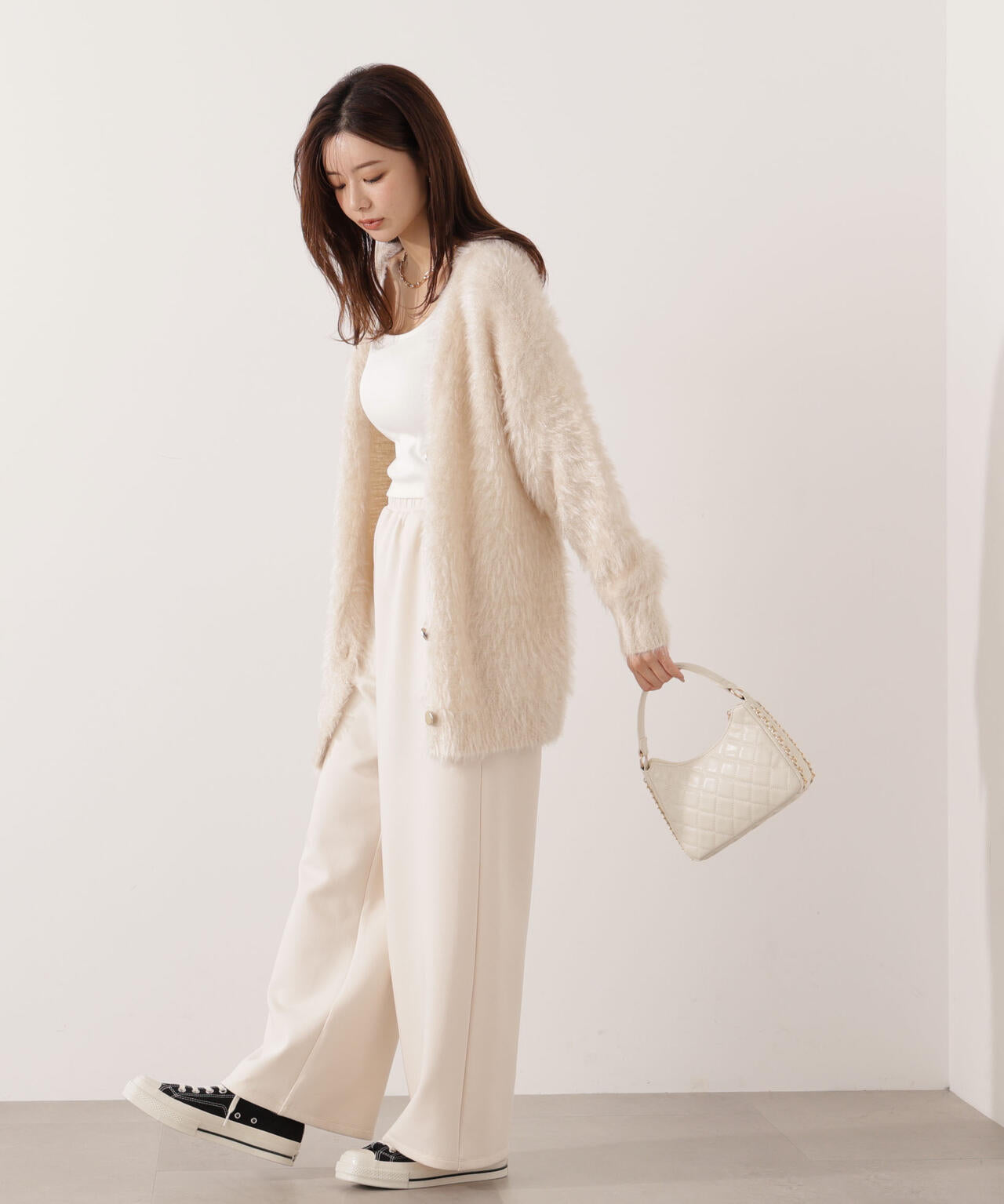 【青島心さん着用】キャットBIGカーディガン