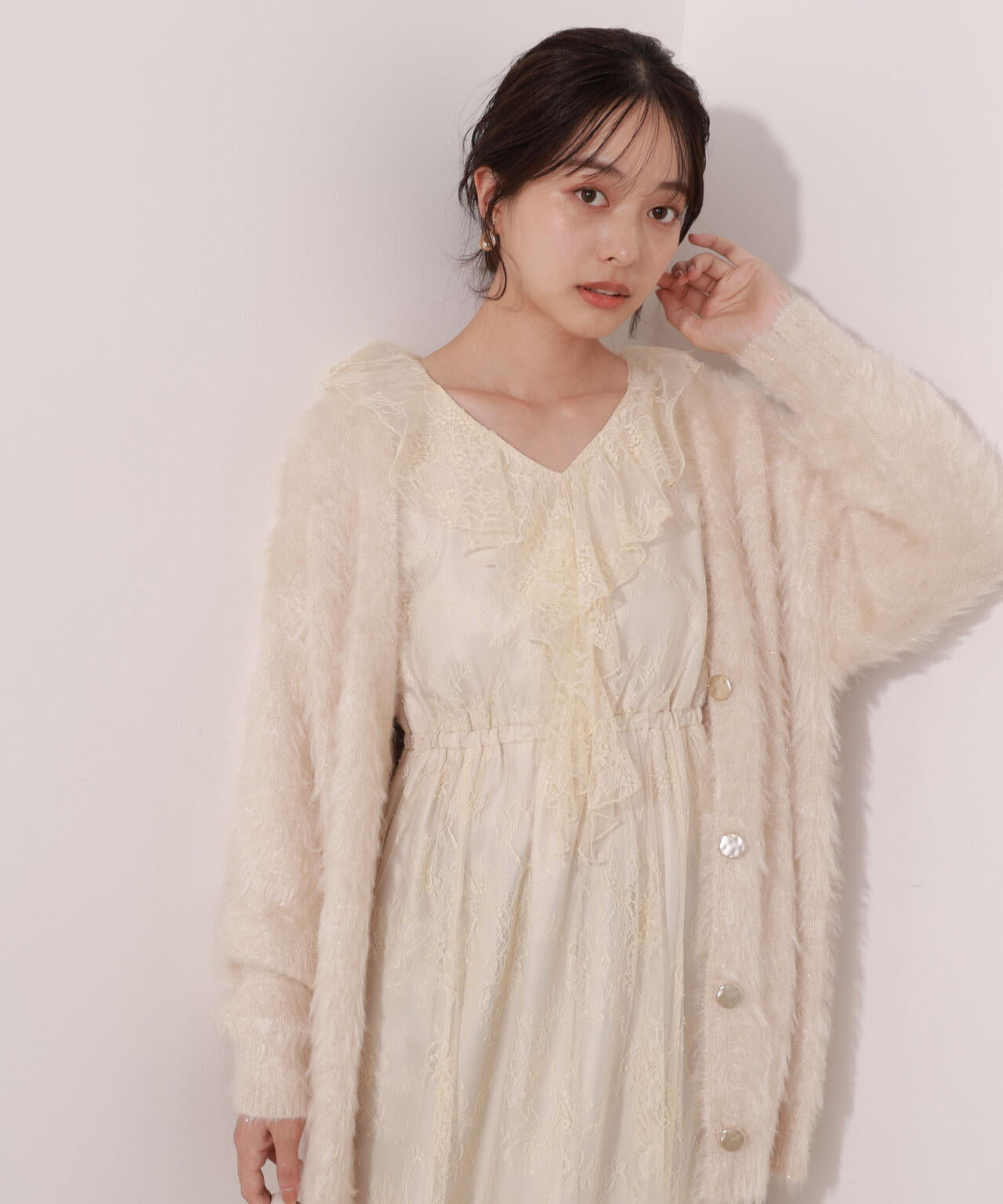 青島心さん着用】キャットBIGカーディガン | PROPORTION BODY DRESSING