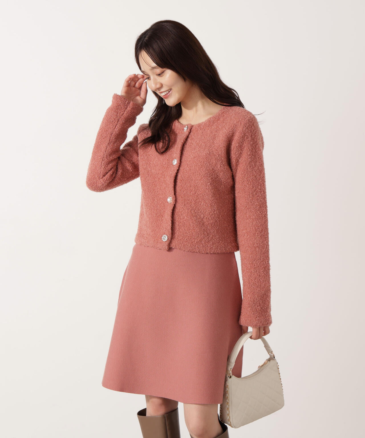 美品　BRIEFING カーディガン 楽天市場】フォクシーブティック Knit Cardigan Cashmere French