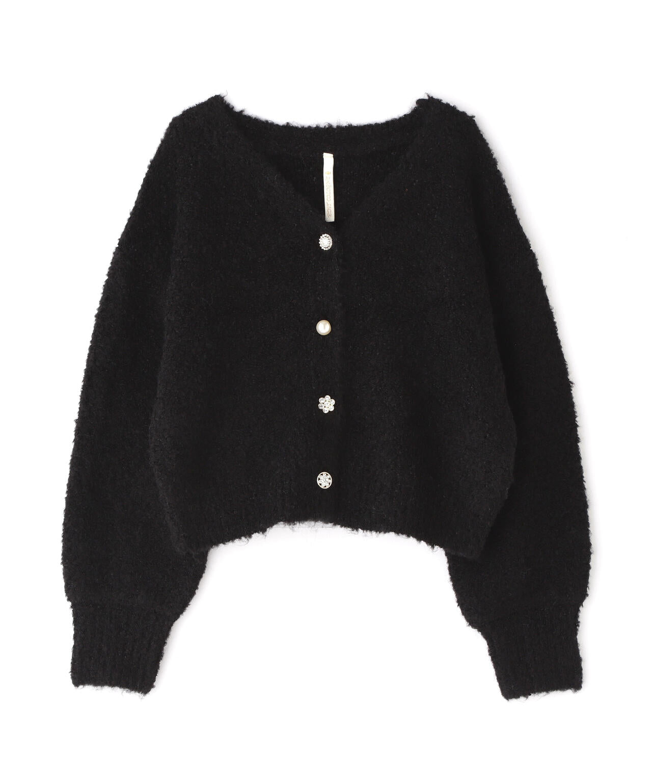 EDIT COLOGNE》ファンシーヤーンビジューカディガン | PROPORTION BODY