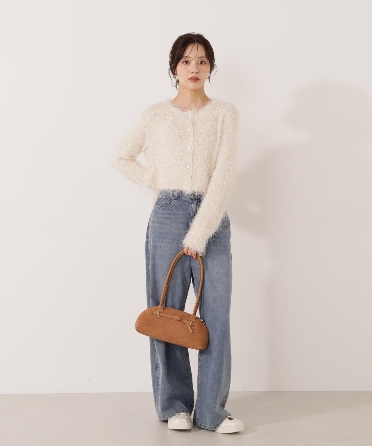 《EDIT COLOGNE》きらふわカーディガン【official site・名古屋パルコ限定】