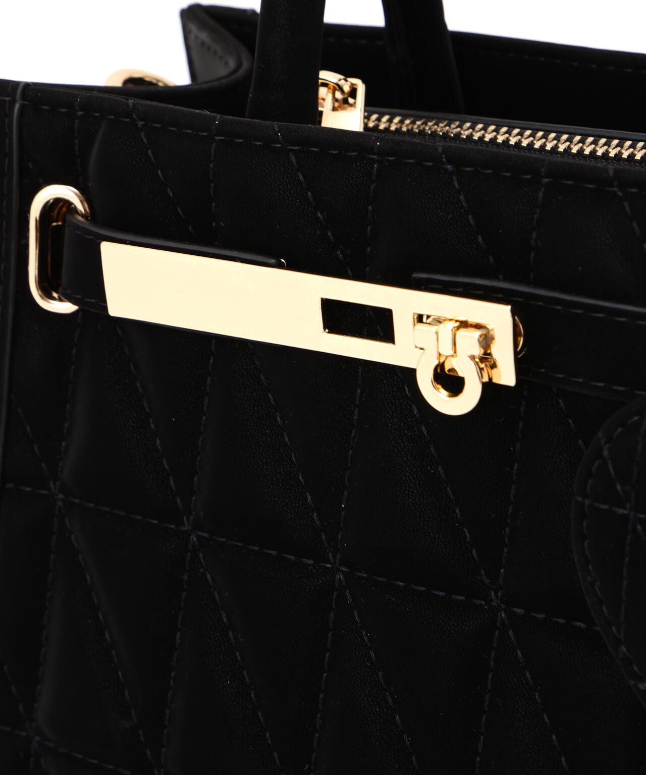 ハートチャーム付きキルティングトートバッグ | PROPORTION BODY