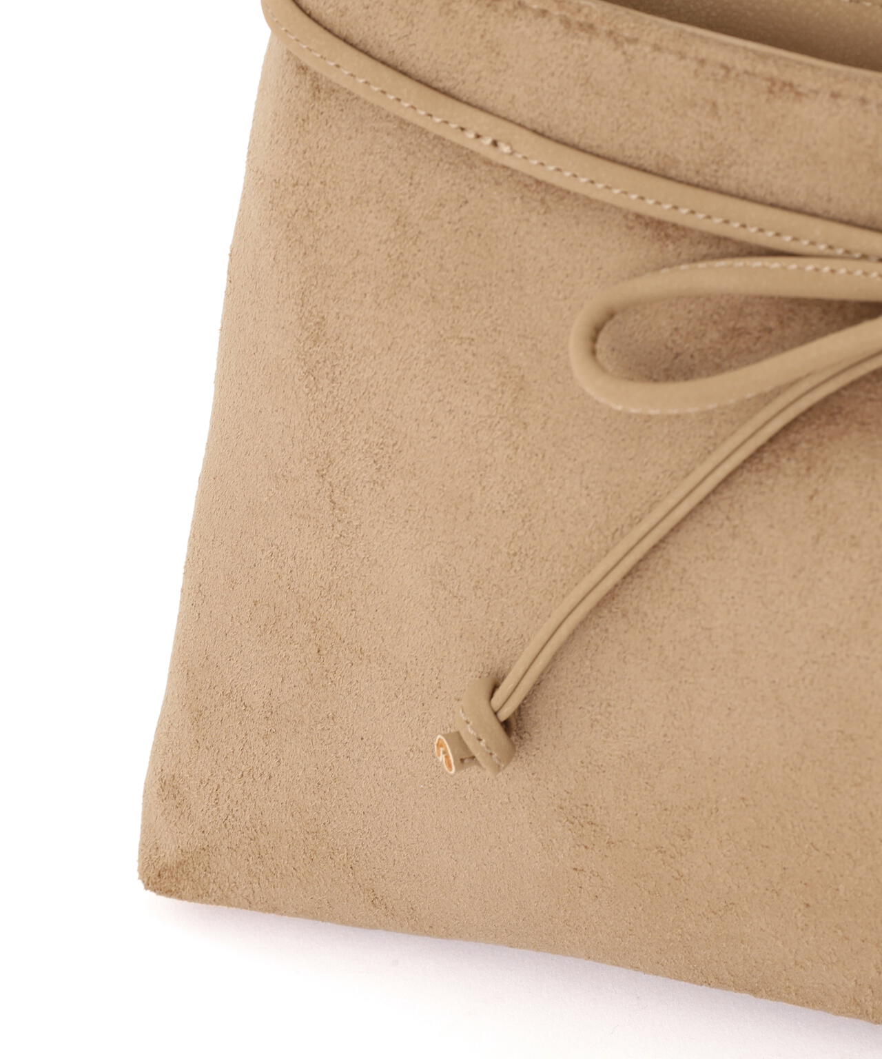 フェイクスエードリボンショルダーバッグ