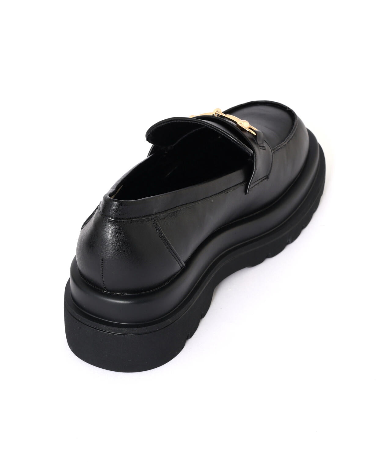 トラックソールローファー