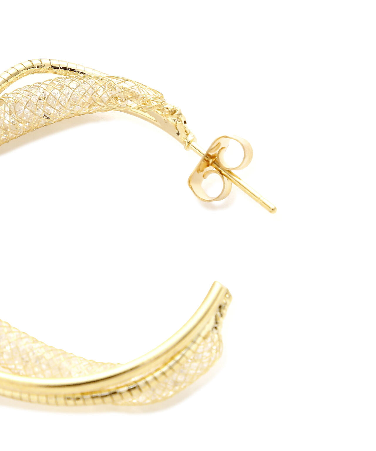 シャイニーフープピアス