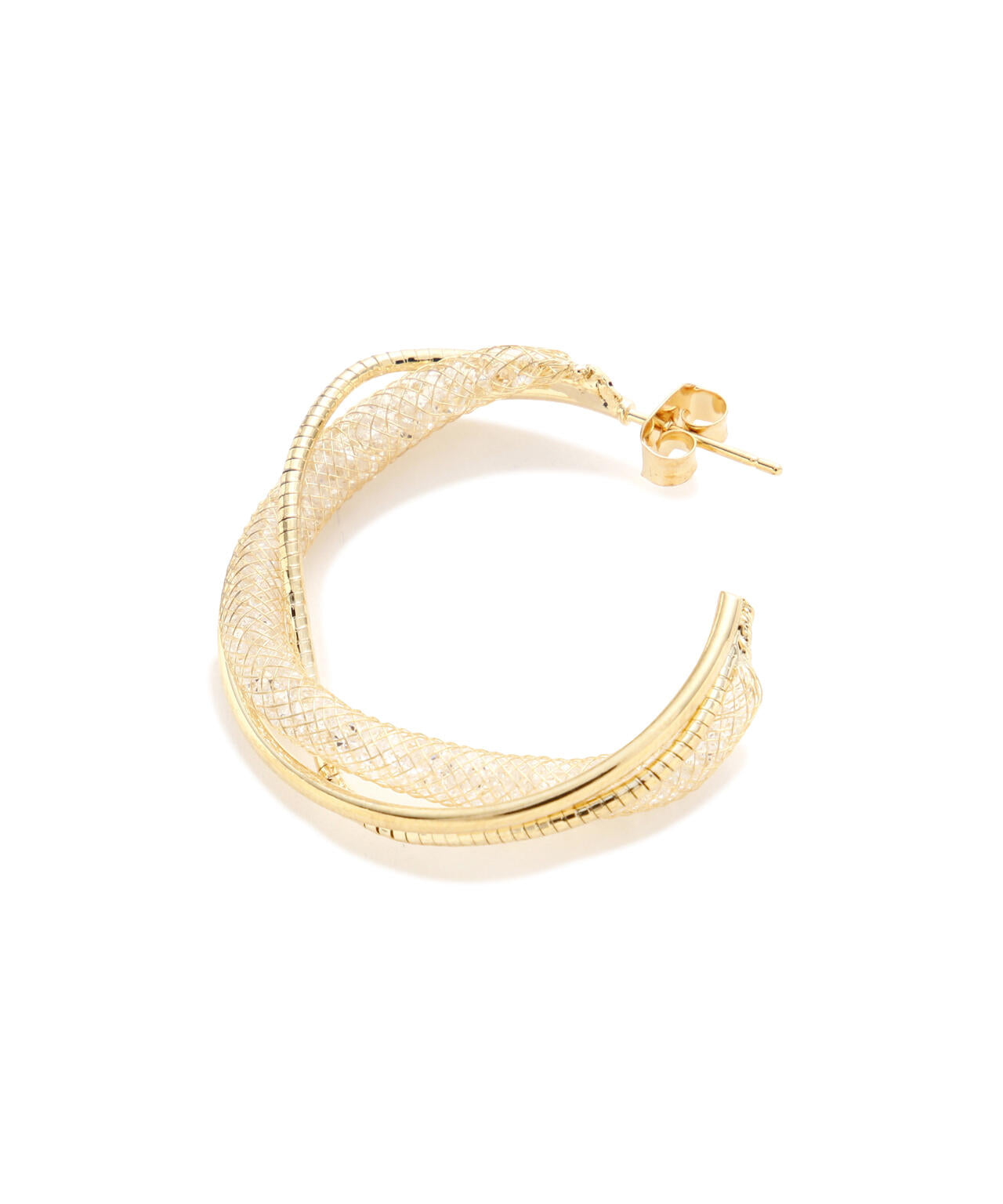 シャイニーフープピアス