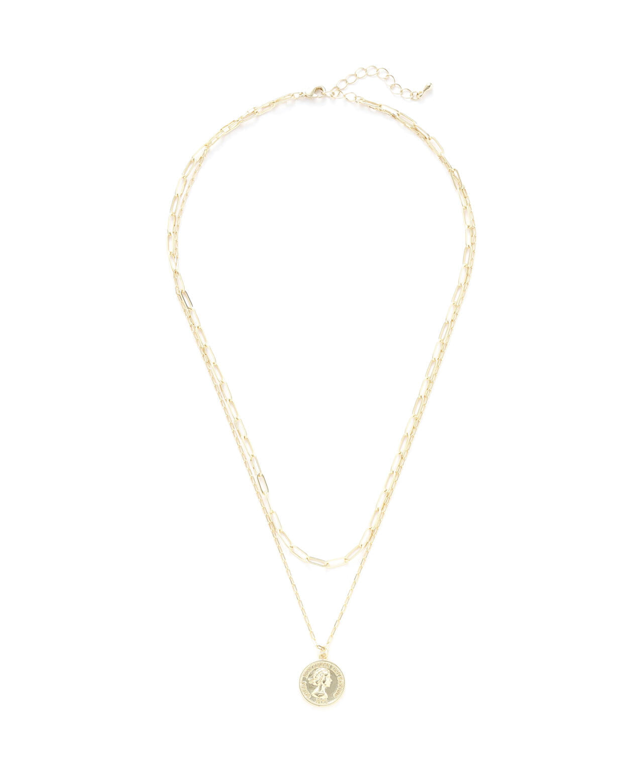 2連コインネックレス