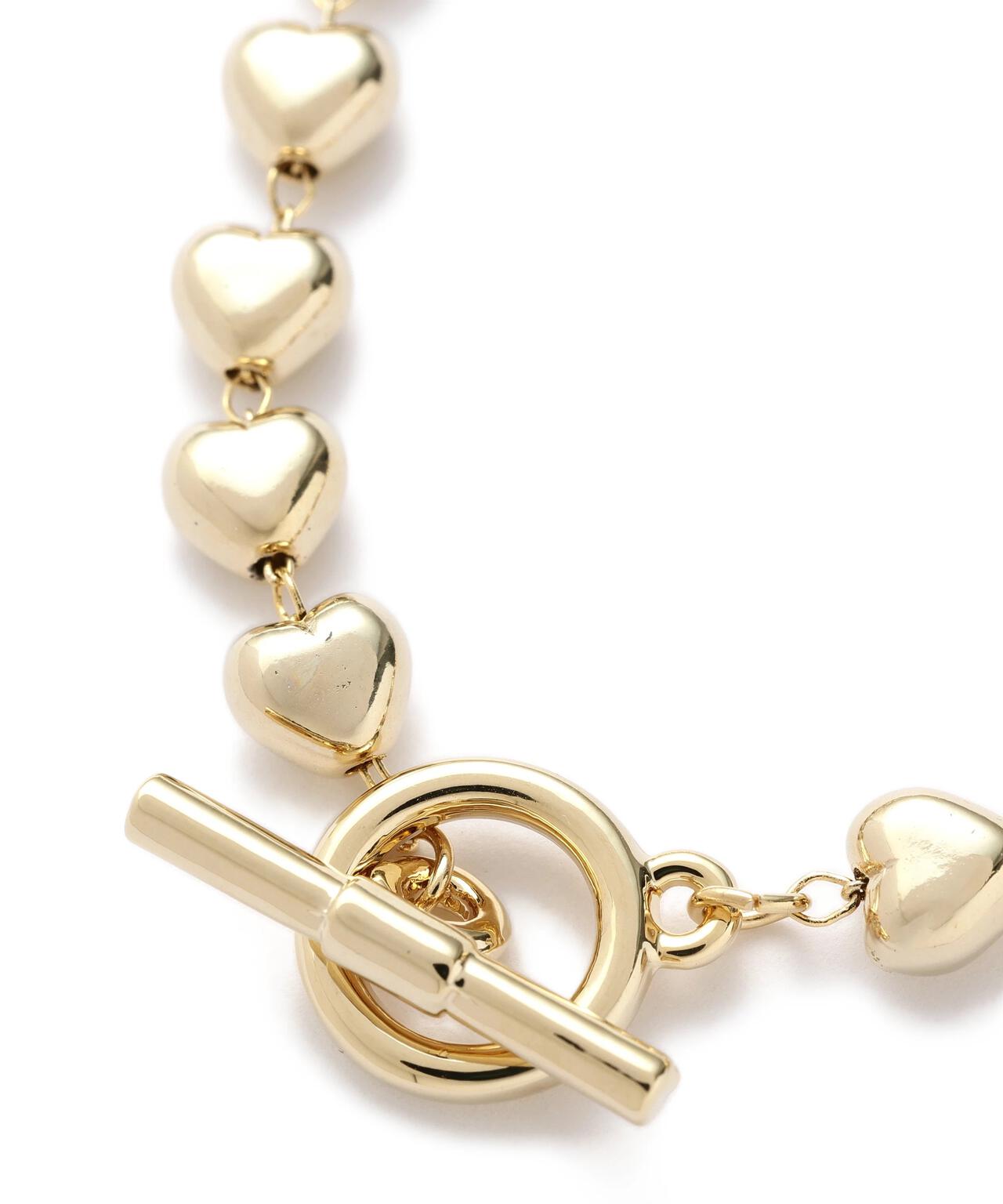 ハートチェーンネックレス