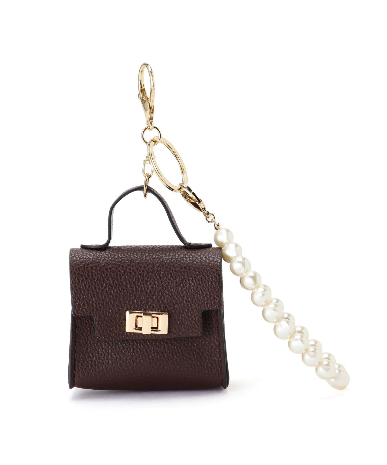 パール付きミニバッグチャーム | PROPORTION BODY DRESSING