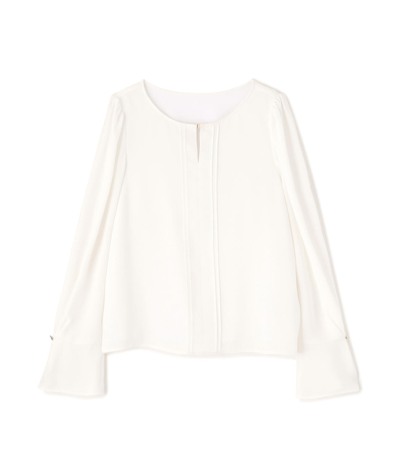 ピンタックブラウス