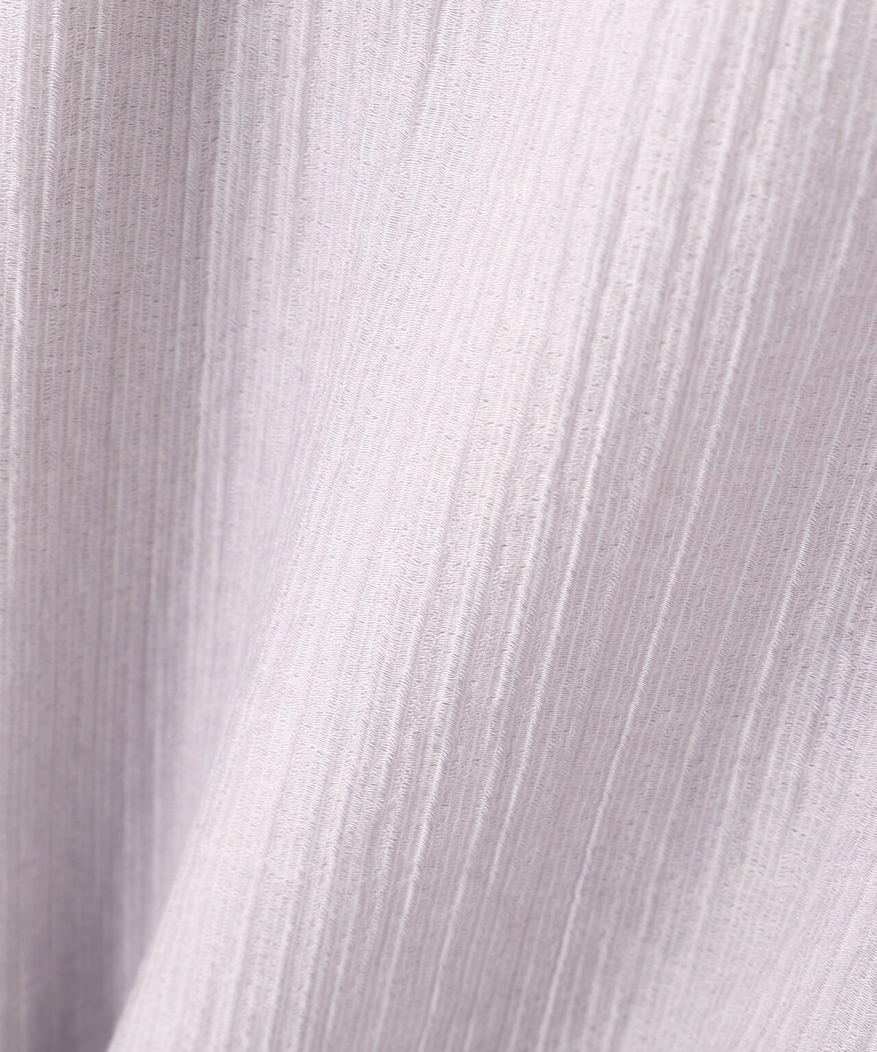 シアー楊柳ラッフルブラウス