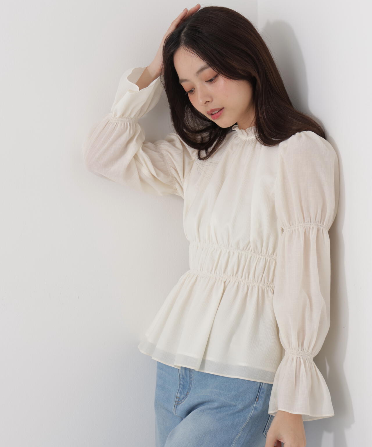 ウエストシャーリングブラウス | PROPORTION BODY DRESSING