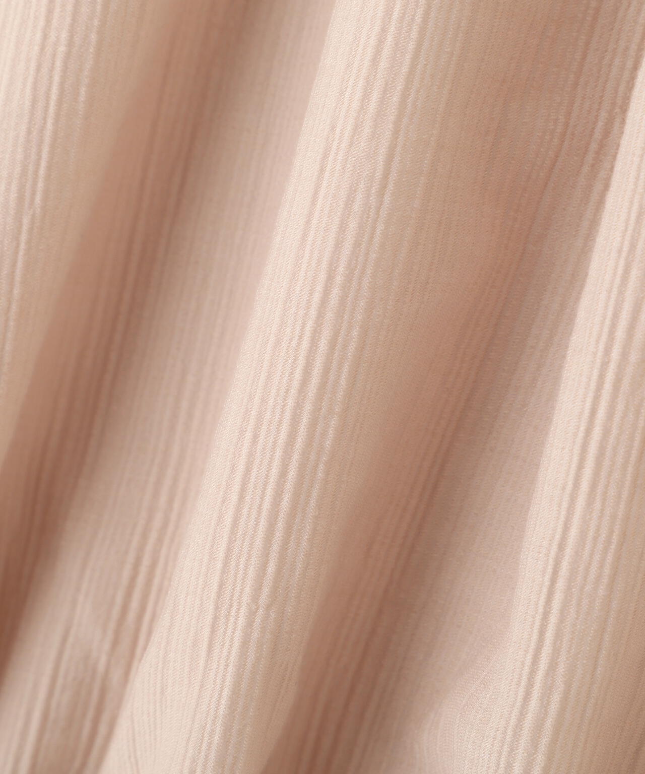 ウエストシャーリングブラウス