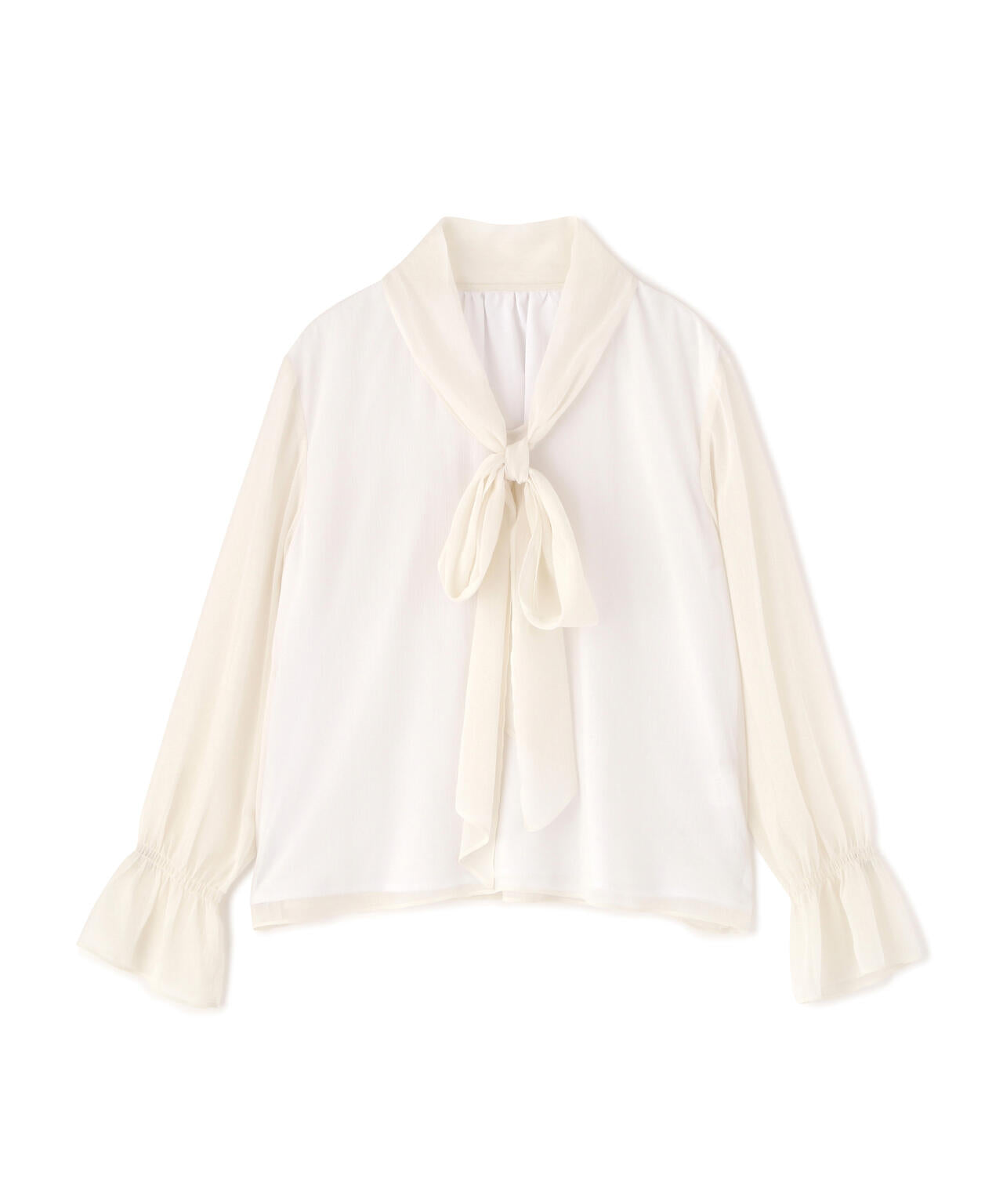 ビッグリボンブラウス