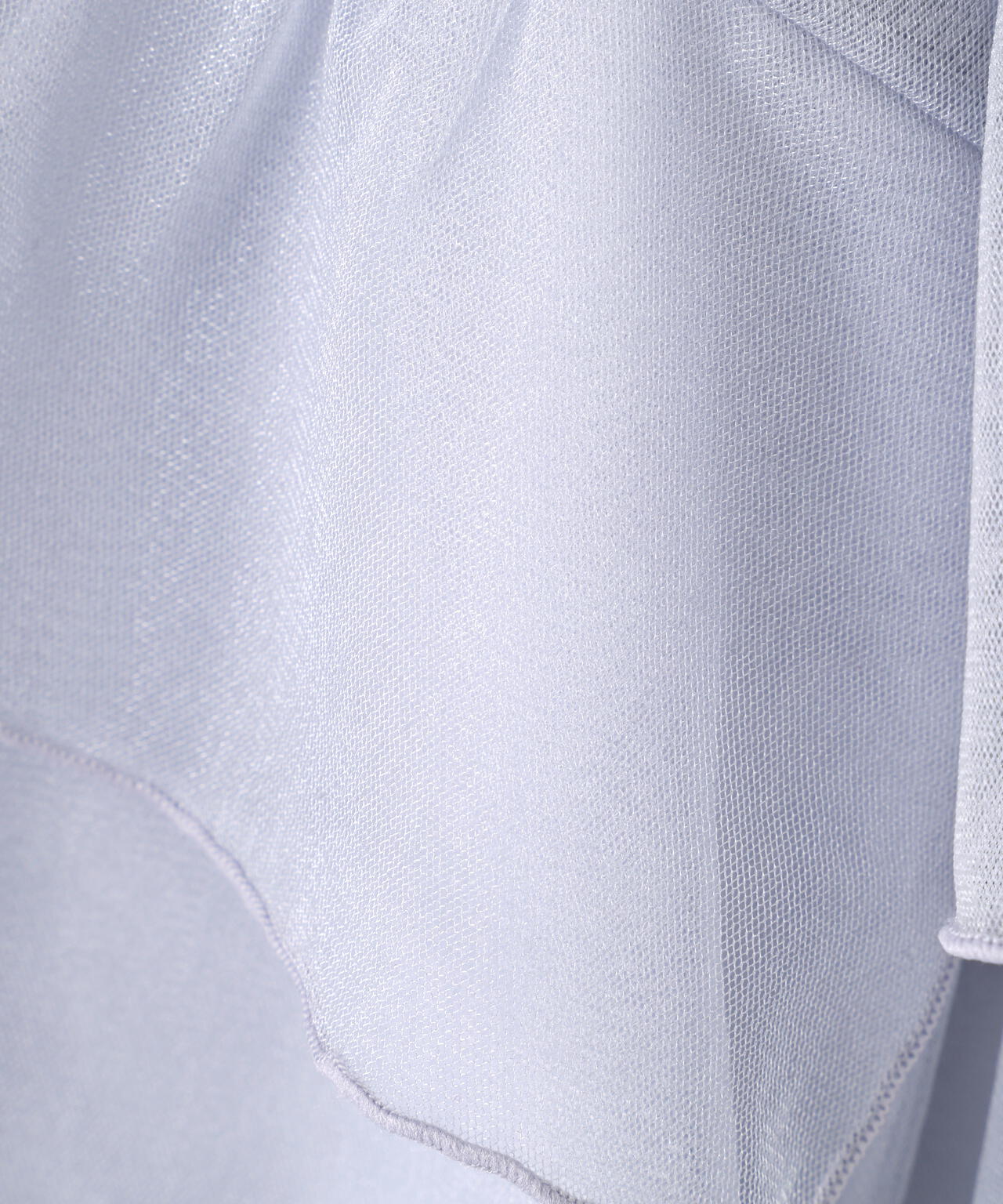 チュールラッフルブラウス【WEB・一部店舗限定】