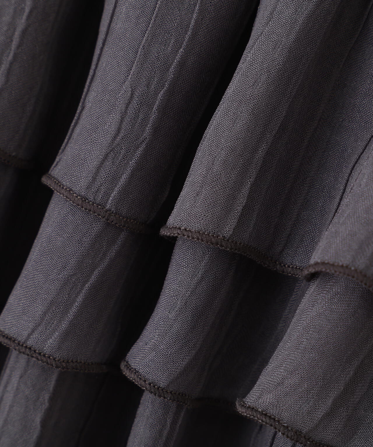 ＜ウォッシャブル＞《EDIT COLOGNE》オフショルシアーシャーリングブラウス【WEB・一部店舗限定】