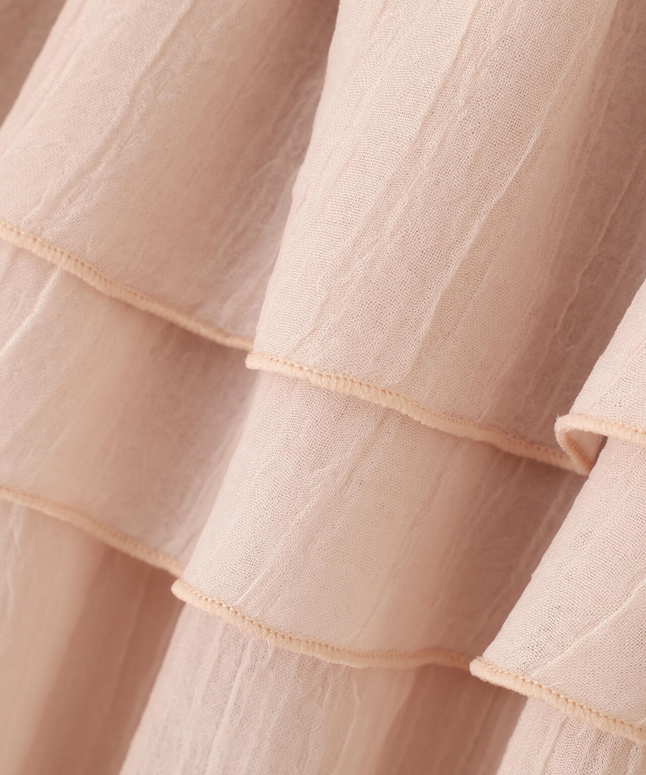 ＜ウォッシャブル＞《EDIT COLOGNE》オフショルシアーシャーリングブラウス【WEB・一部店舗限定】