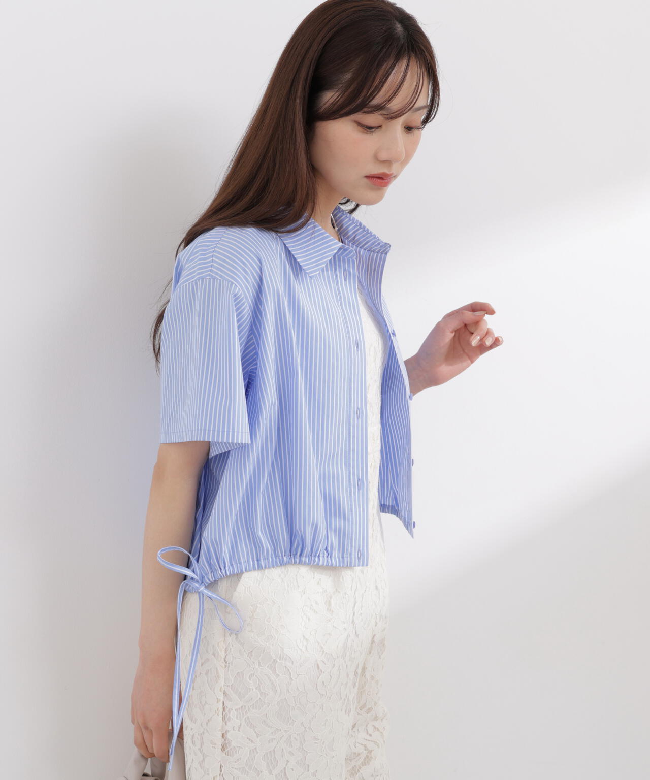 EDIT COLOGNE〉ドロスト半袖シャツ | PROPORTION BODY DRESSING