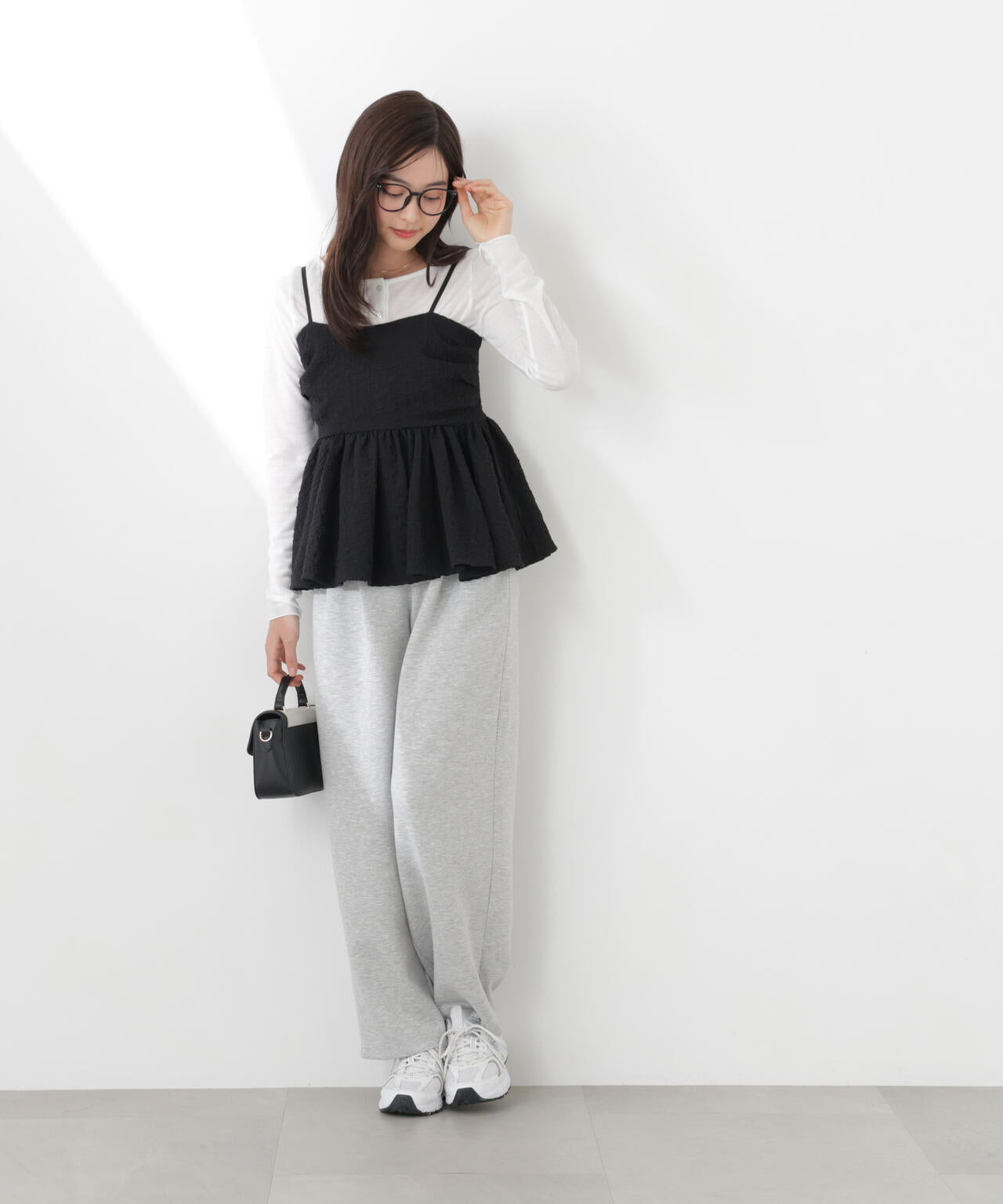 〈a/mie〉膨れジャガードビスチェ