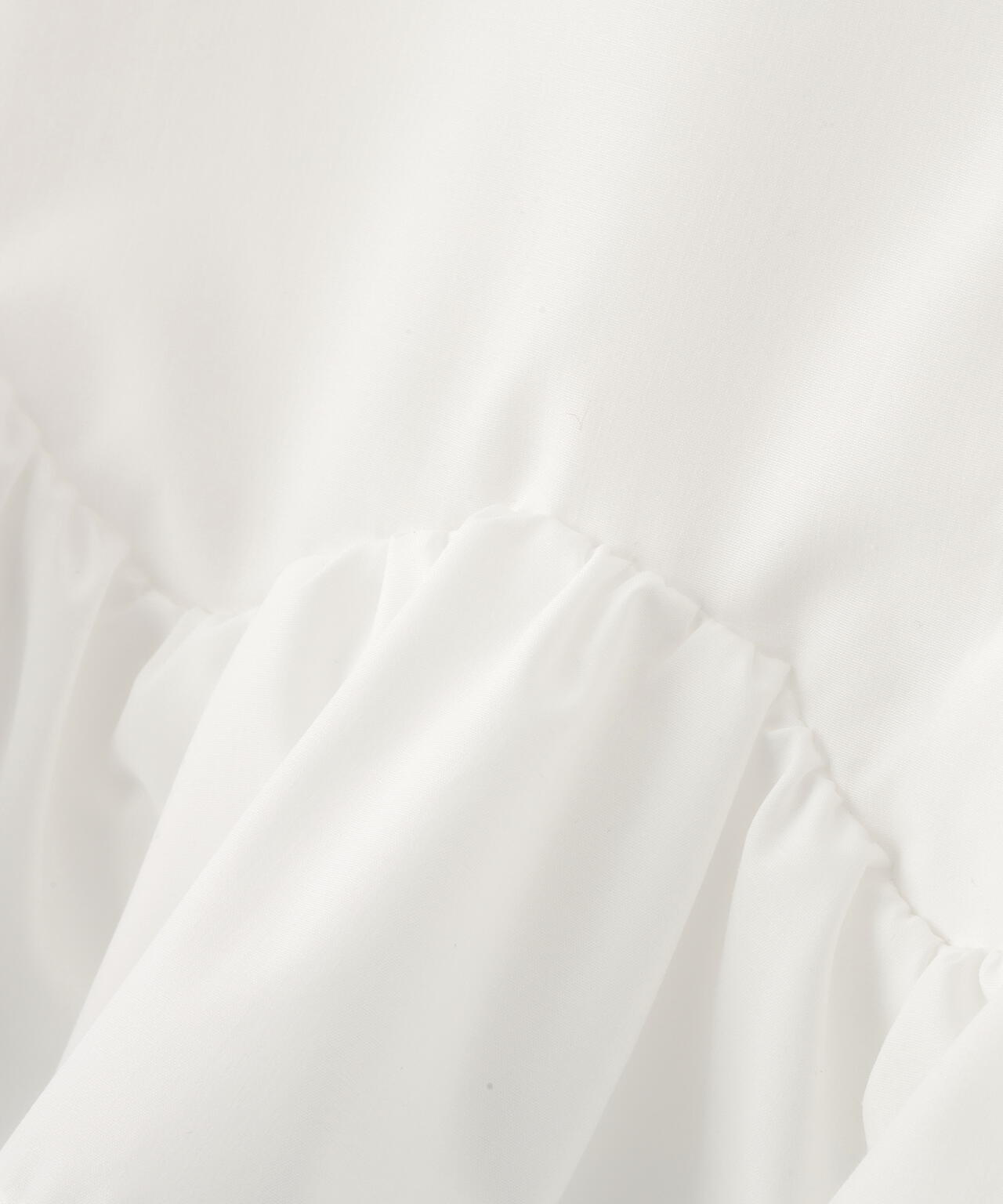 〈a/mie〉ホイップフリルシャツ