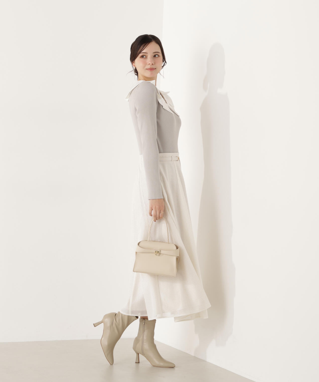 プロポーション ボディドレッシング（PROPORTION BODY DRESSING）/ビット付きシアーメッシュスカート ビット付きシアーメッシュスカート | PROPORTION BODY DRESSING