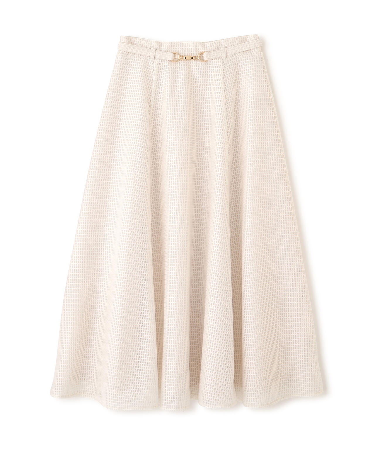 ビット付きシアーメッシュスカート | PROPORTION BODY DRESSING