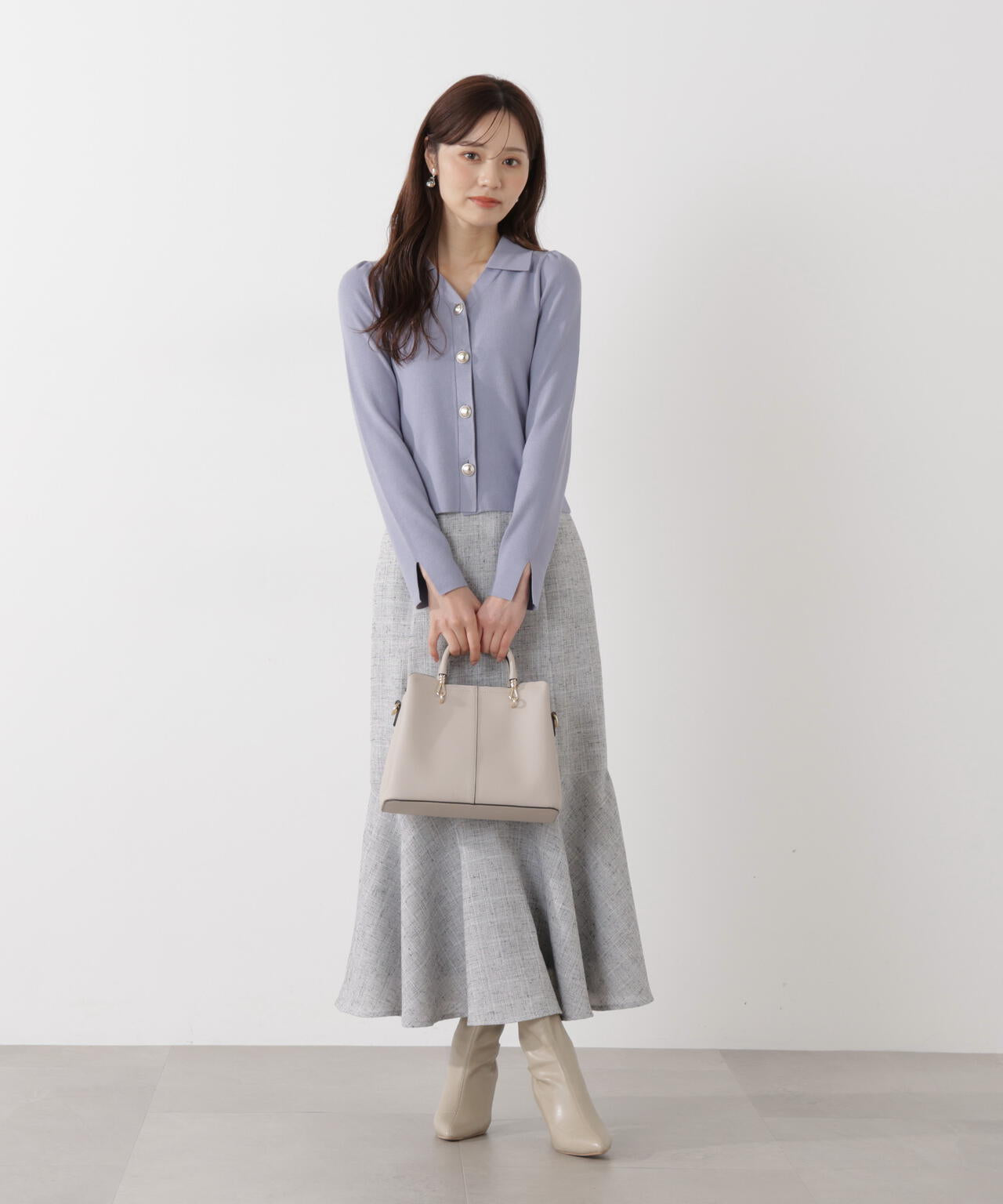 スプリングツイードマーメイドスカート | PROPORTION BODY DRESSING